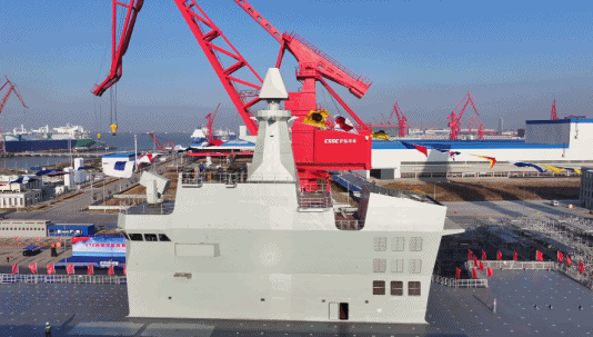 配资炒股平台 海军四川舰 正式出坞！