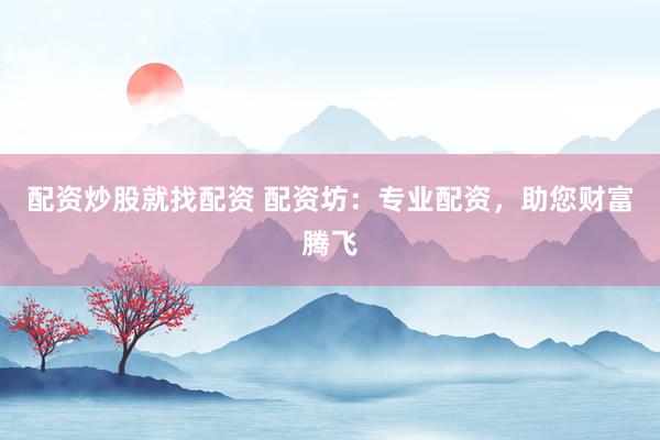 配资炒股就找配资 配资坊：专业配资，助您财富腾飞